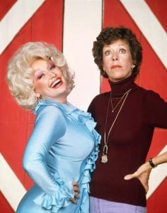 DOLLY AND CAROL IN NASHVILLE, (from left): Dolly Parton, Carol Burnett
