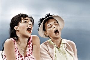 THE JUDY GARLAND SHOW, from left: Liza Minnelli, Judy Garland