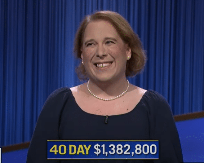 Amy Schneider S Winning Jeopardy Streak Finally Ends At Wins