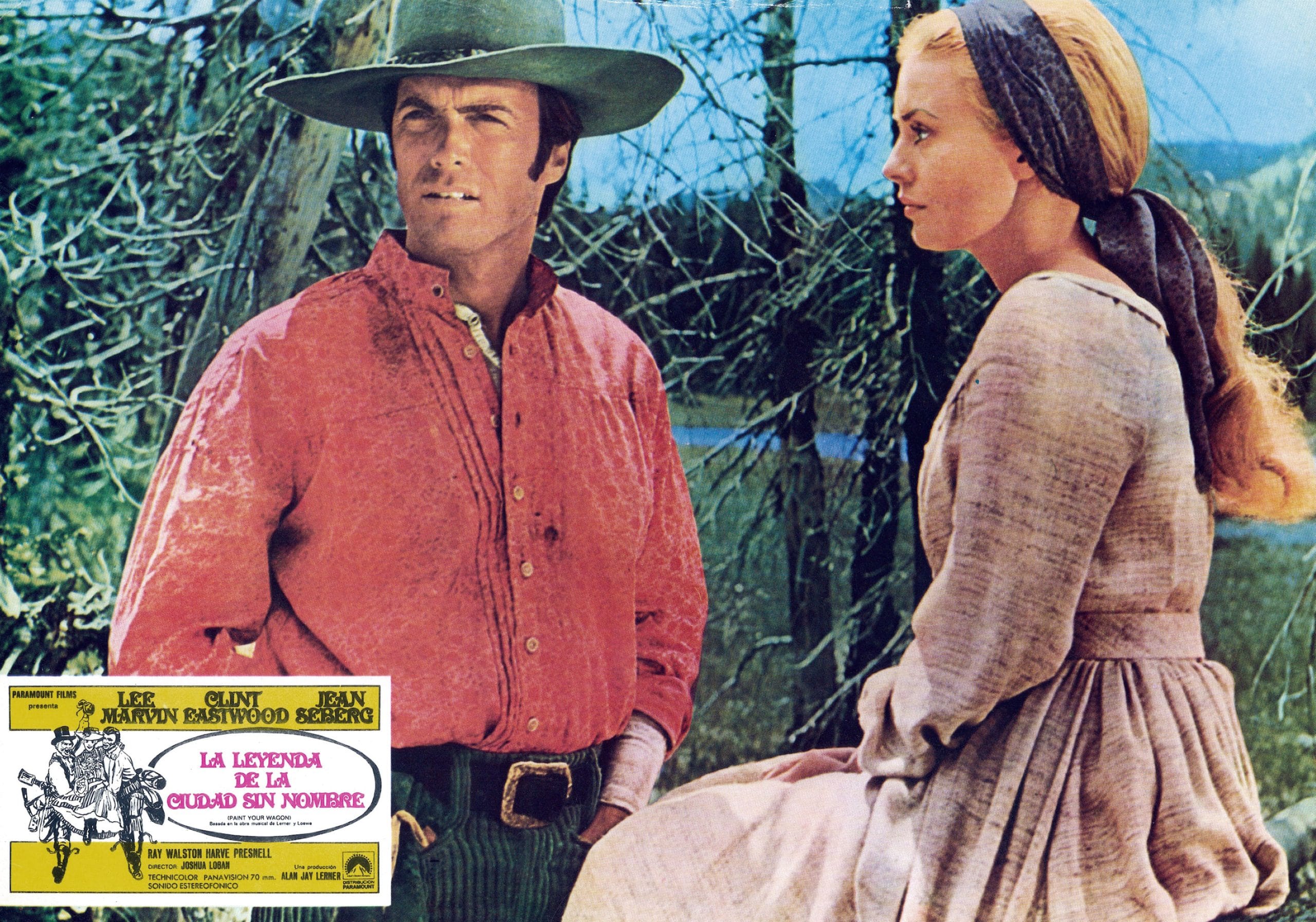 PAINT YOUR WAGON, (aka LA LEYENDA DE LA CIUDAD SIN NOMBRE), from left: Clint Eastwood, Jean Seberg, 1969