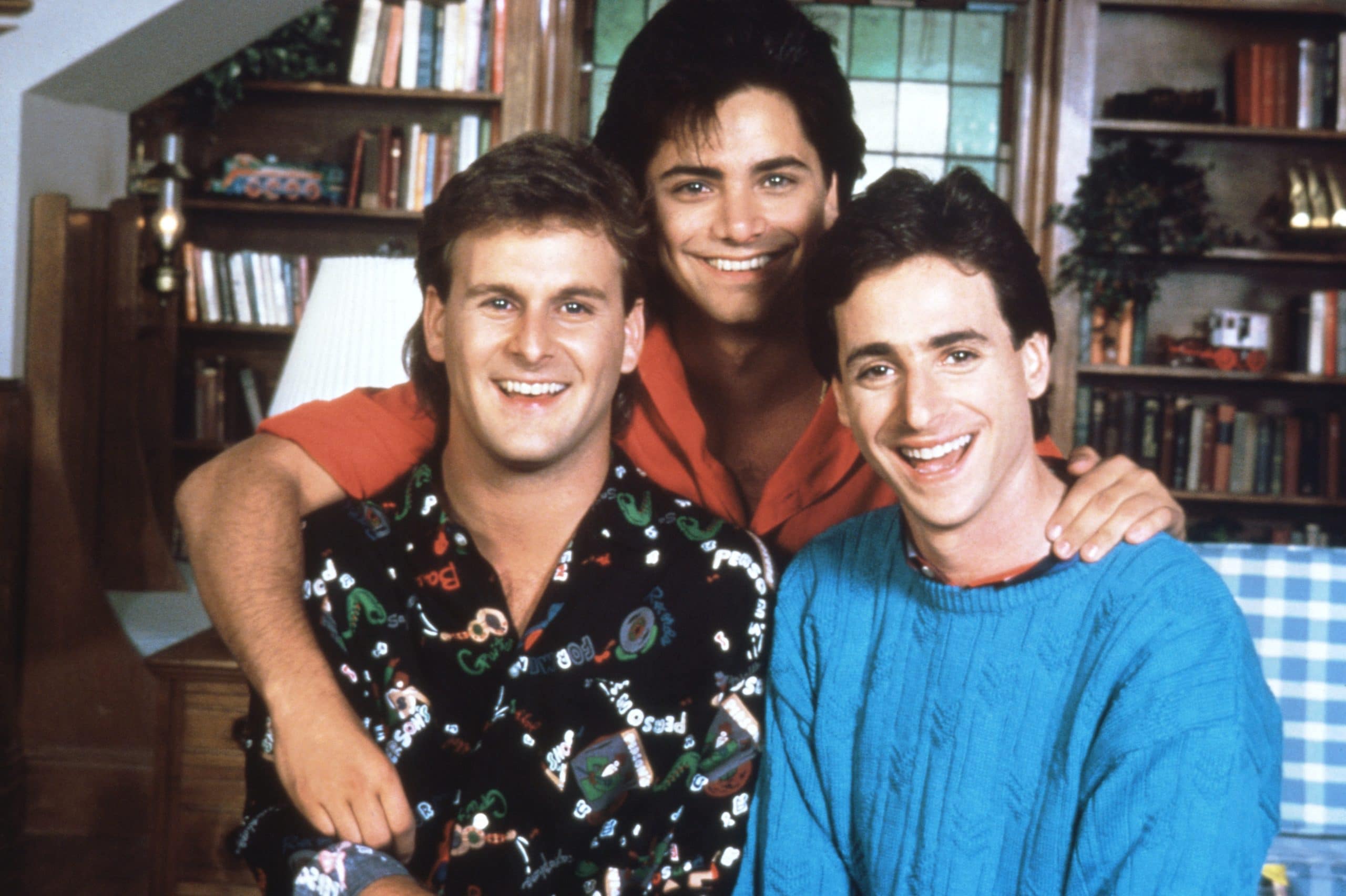 FULL HOUSE, (from left): Dave Coulier, John Stamos, Bob Saget, (Season 1, 1987), 1987-95