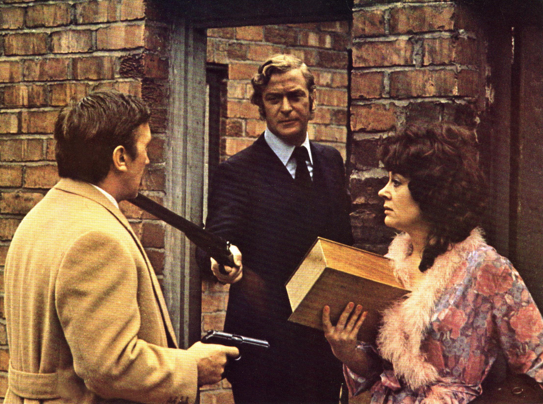 GET CARTER, George Sewell, Michael Caine, Rosemary Dunham, 1971