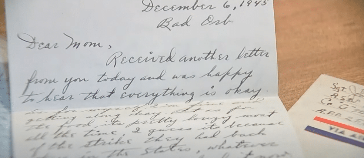 Letter from John Gonsalves 