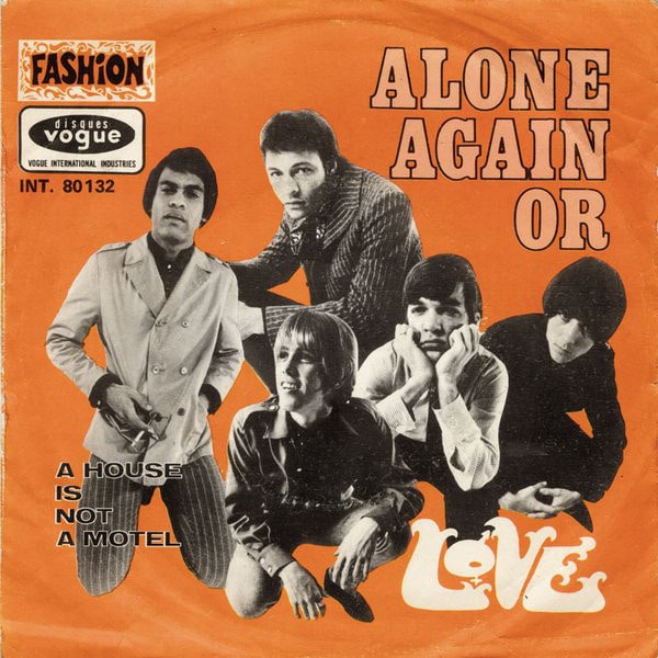 "Alone Again Or" album cover art for Love