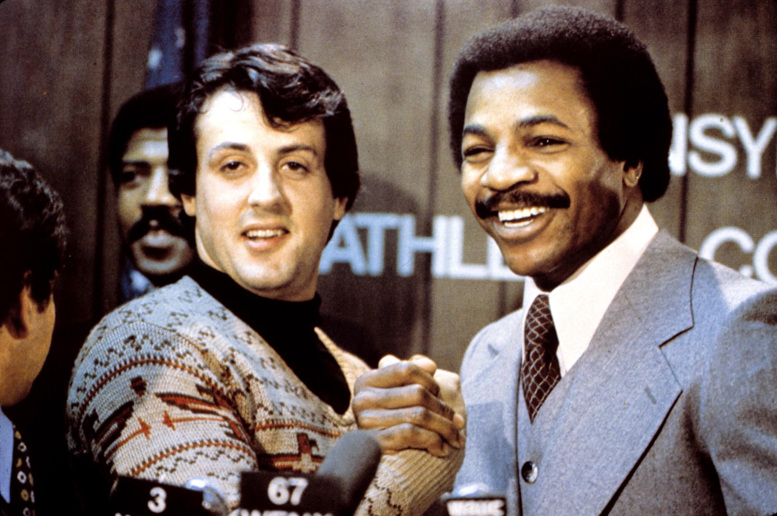 ROCKY, Sylvester Stallone, Carl Weathers, 1976