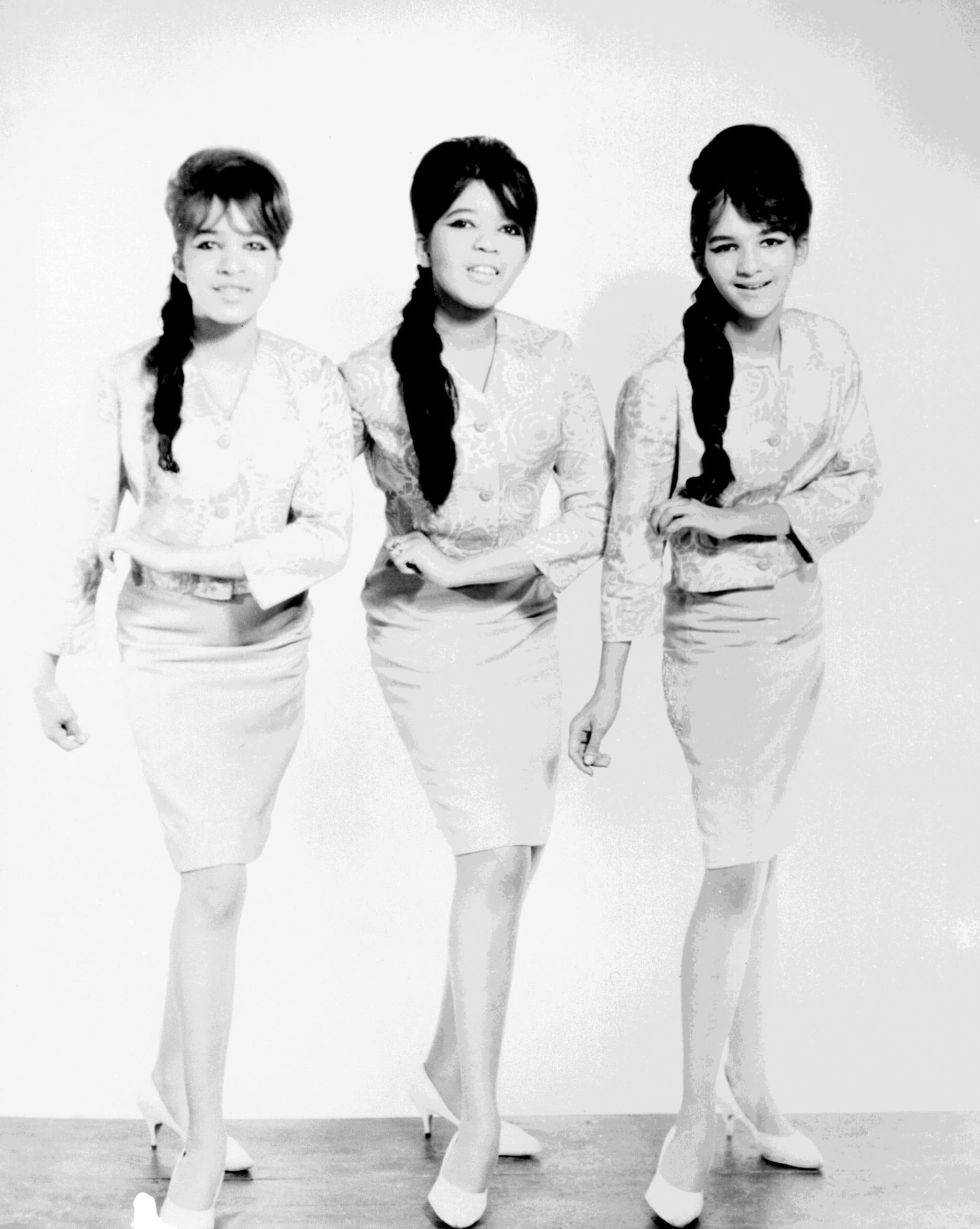 The Ronettes, from left: Estelle Bennett, Ronnie Spector (before marriage to Phil Spector), Nedra Talley, early 1960s