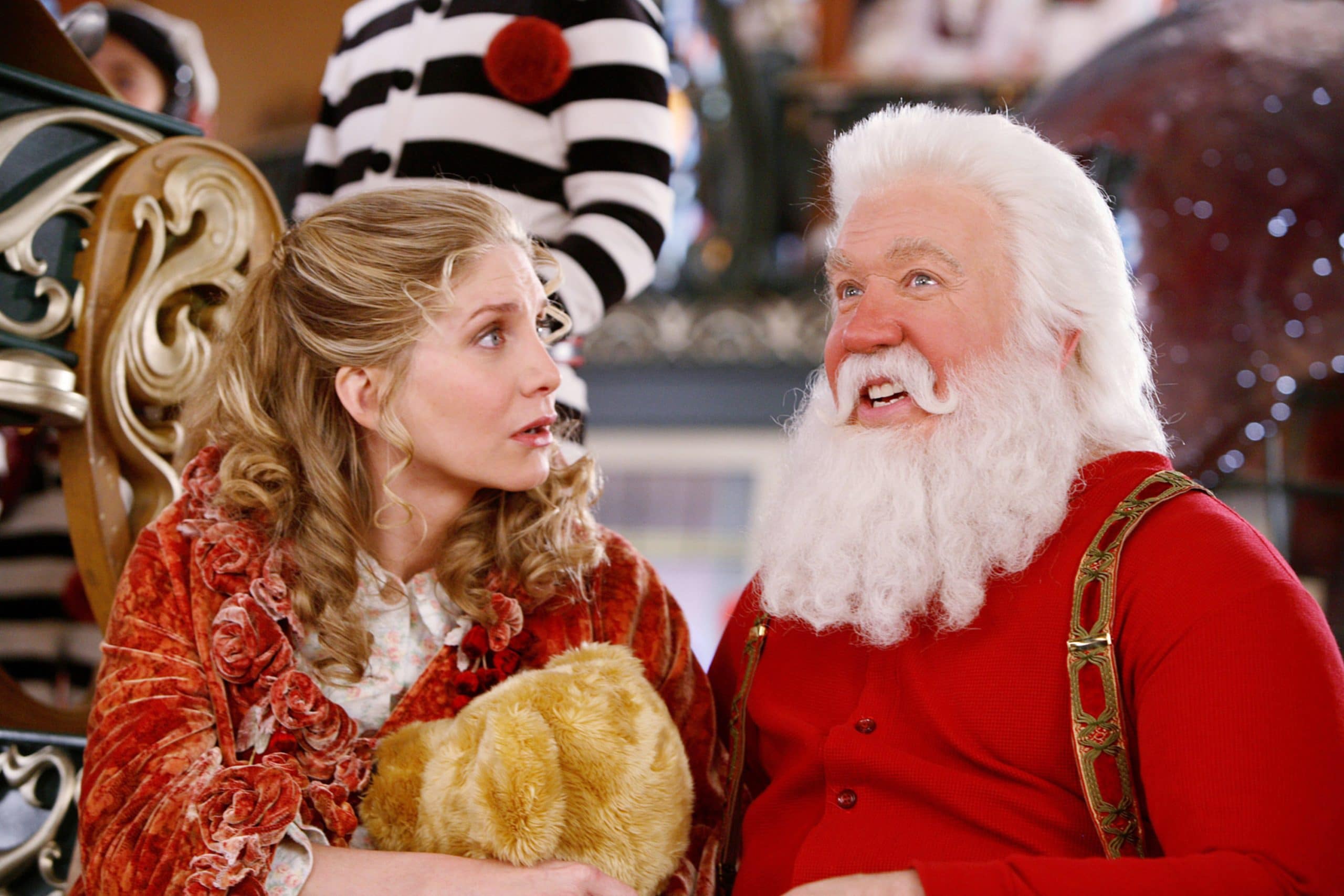 THE SANTA CLAUSE 3: THE ESCAPE CLAUSE, Elizabeth Mitchell as Mrs. Claus, Tim Allen as Santa Claus, 2006