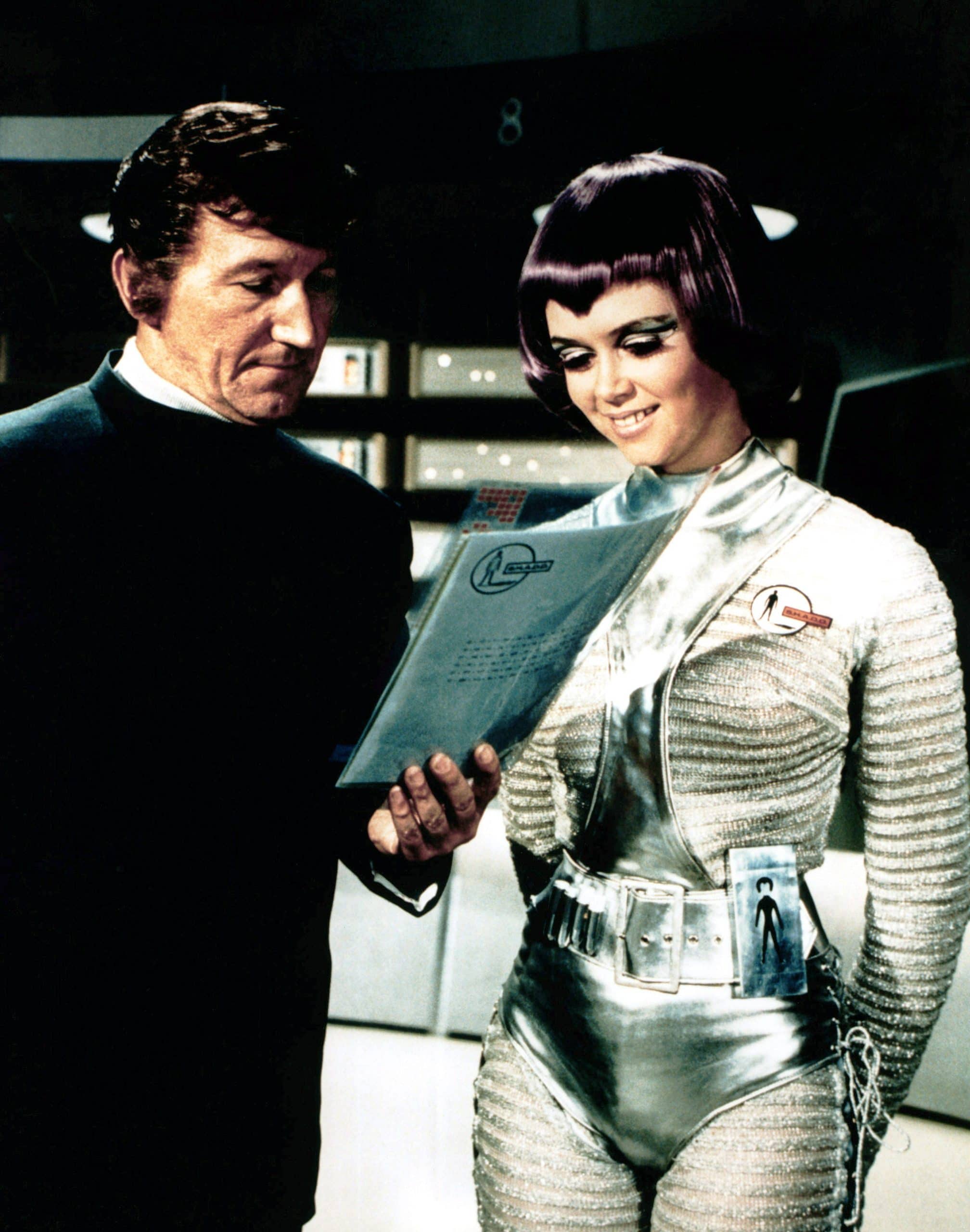 UFO, (from left): George Sewell, Gabrielle Drake, 1970-71