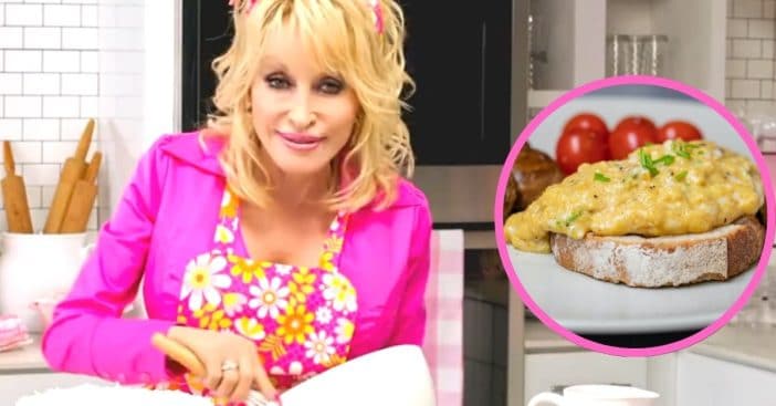 Dolly Parton shares a secret she learned for making fluffy scrambled eggs
