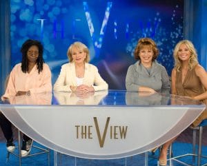 Goldberg has been a regular on The View as far back as 2007