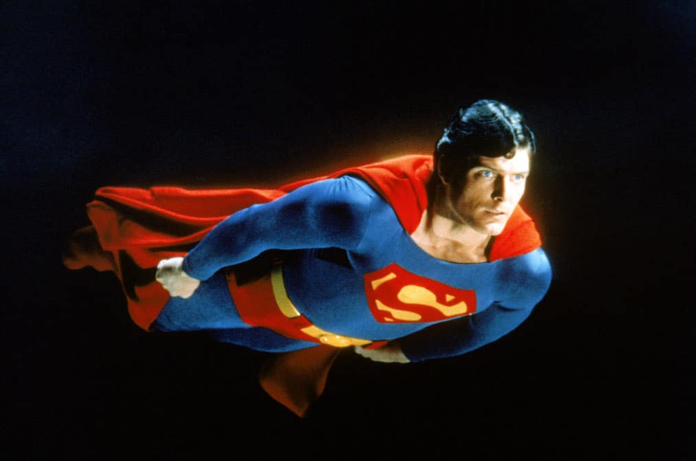 Christopher Reeve as Superman