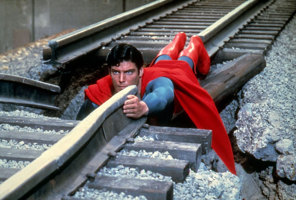 Christopher Reeve as Superman