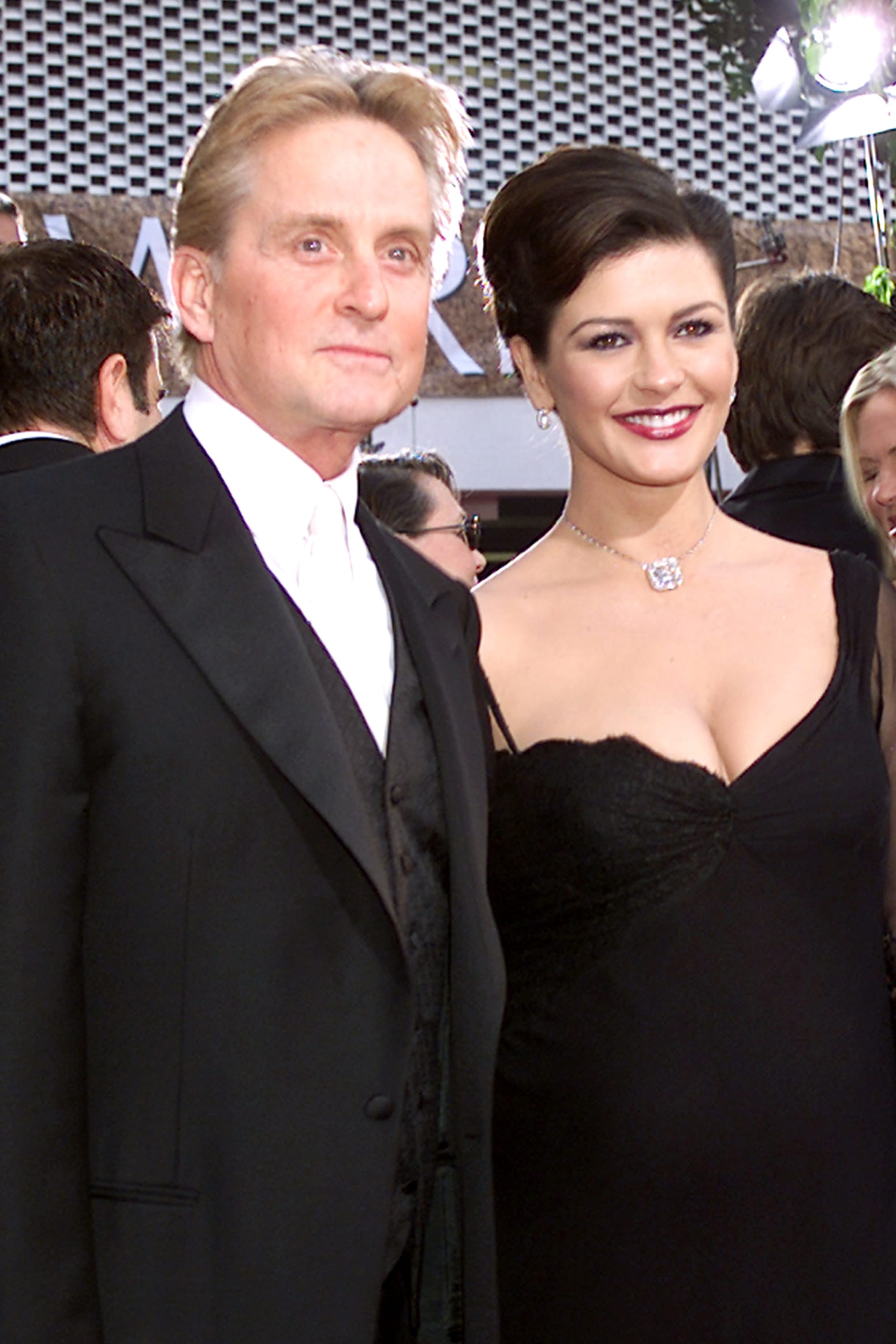Michael Douglas and Catherine Zeta-Jones at Golden Globe Awards