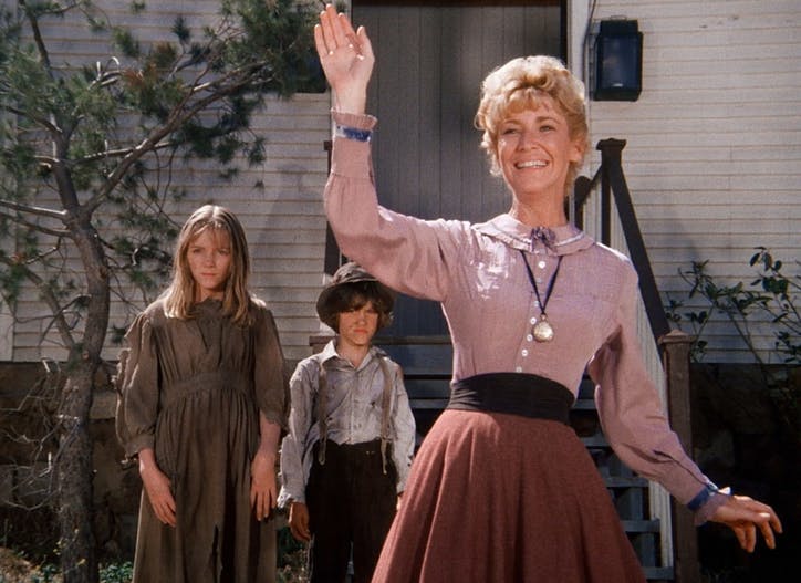 Charlotte Stewart on 'Little House on the Prairie'