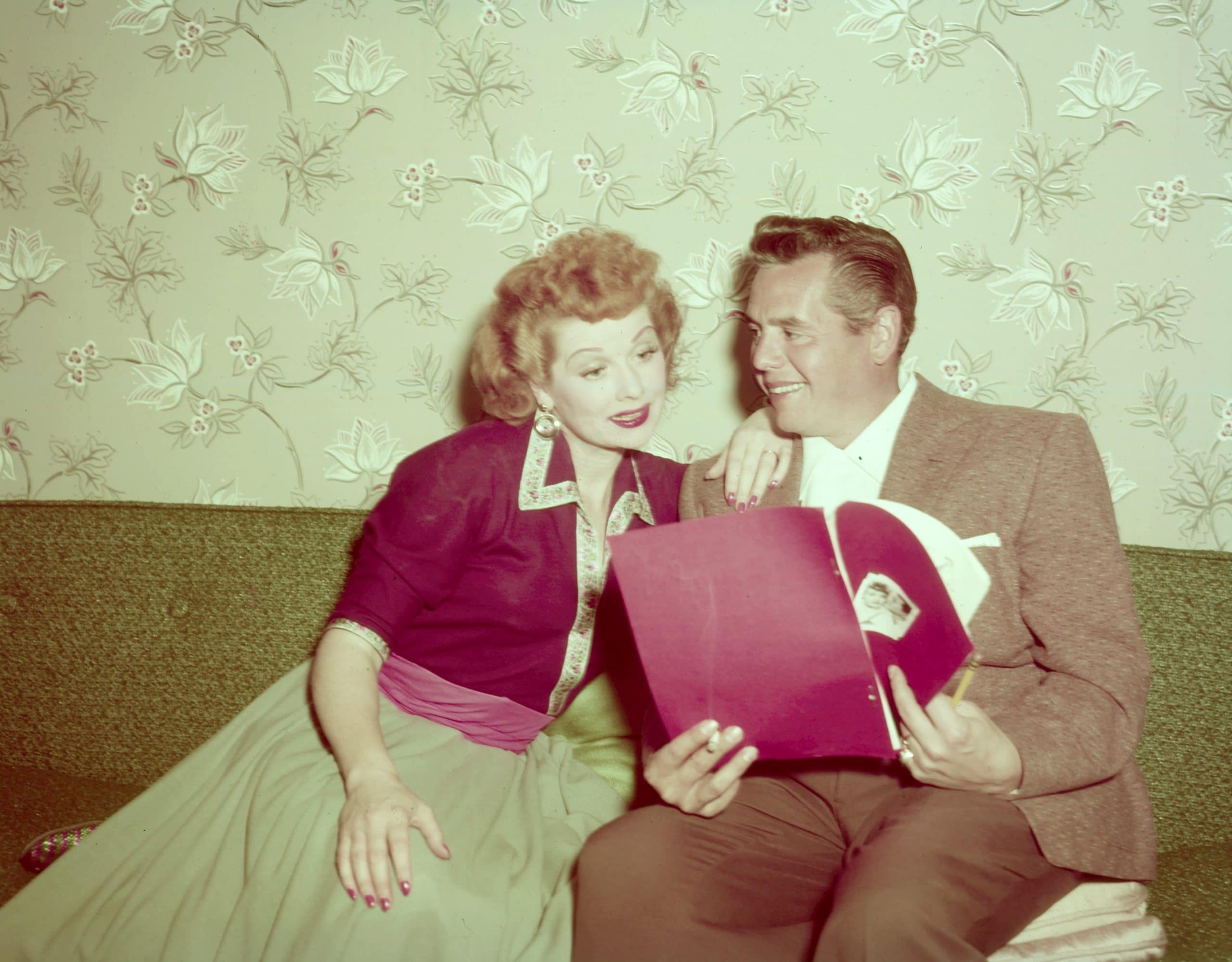 Lucille Ball and Desi Arnaz, ca. mid-1950s