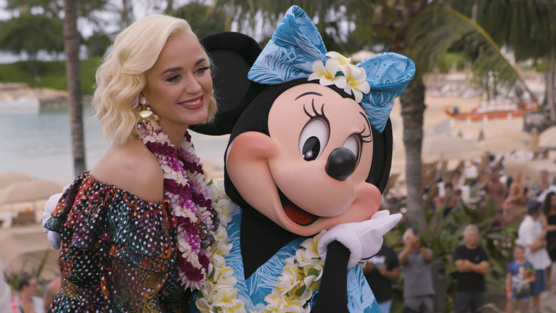 DISNEY INSIDER, from left: Katy Perry, Minnie Mouse, 'Aloha Idol, Singing Stargirl, Creating Onward'