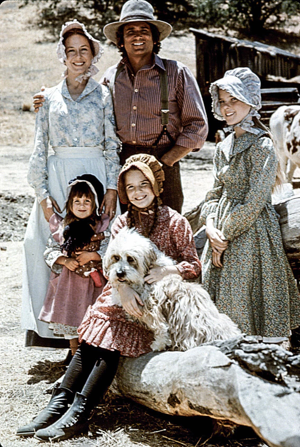 LITTLE HOUSE ON THE PRAIRIE (1974-1983) Karen Grassle, Michael Landon, Melissa Sue Anderson, Melissa Gilbert &amp; Lindsay Greenbush, Season 1