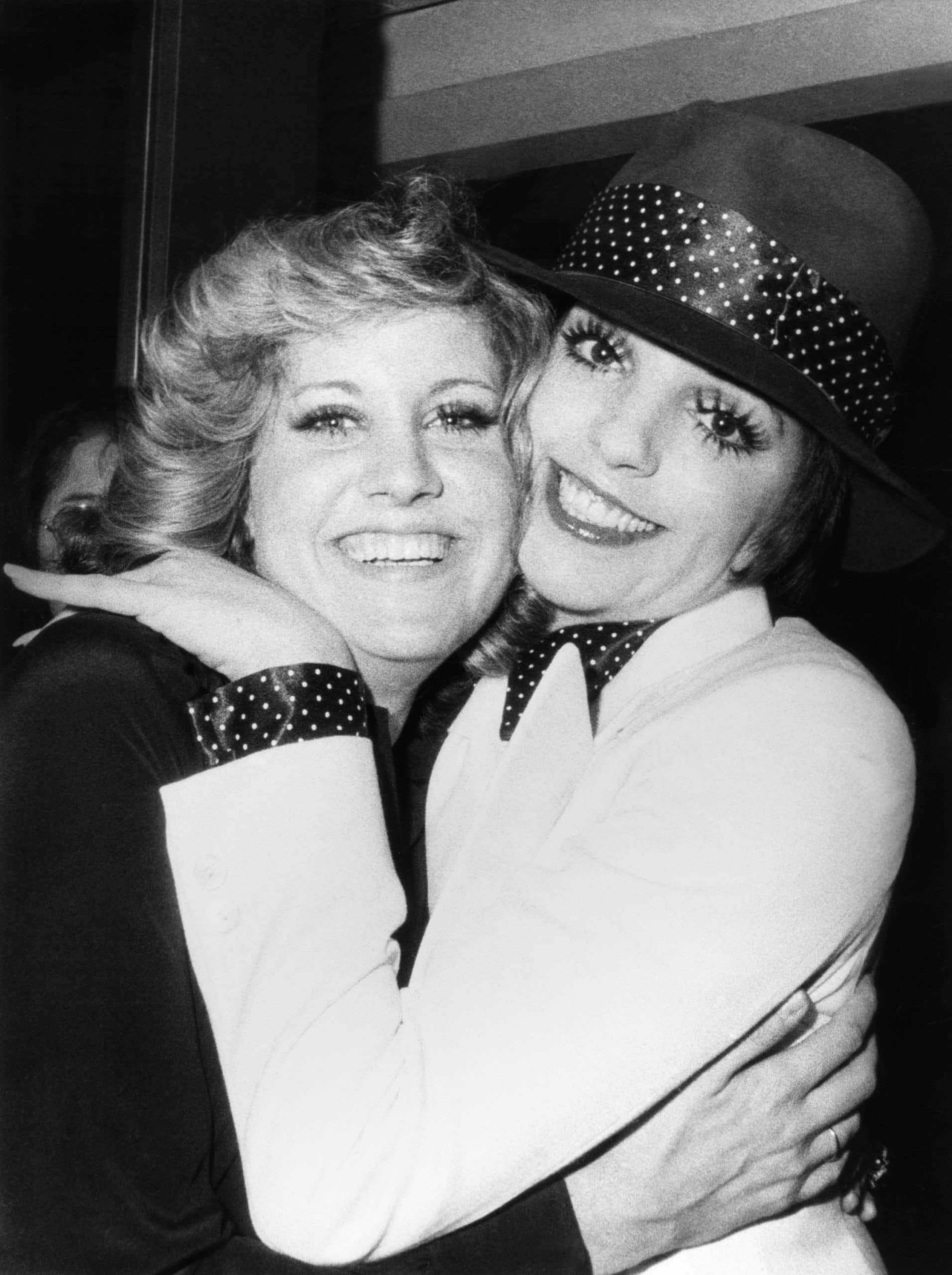 Liza Minnelli (right) and her half-sister Lorna Luft