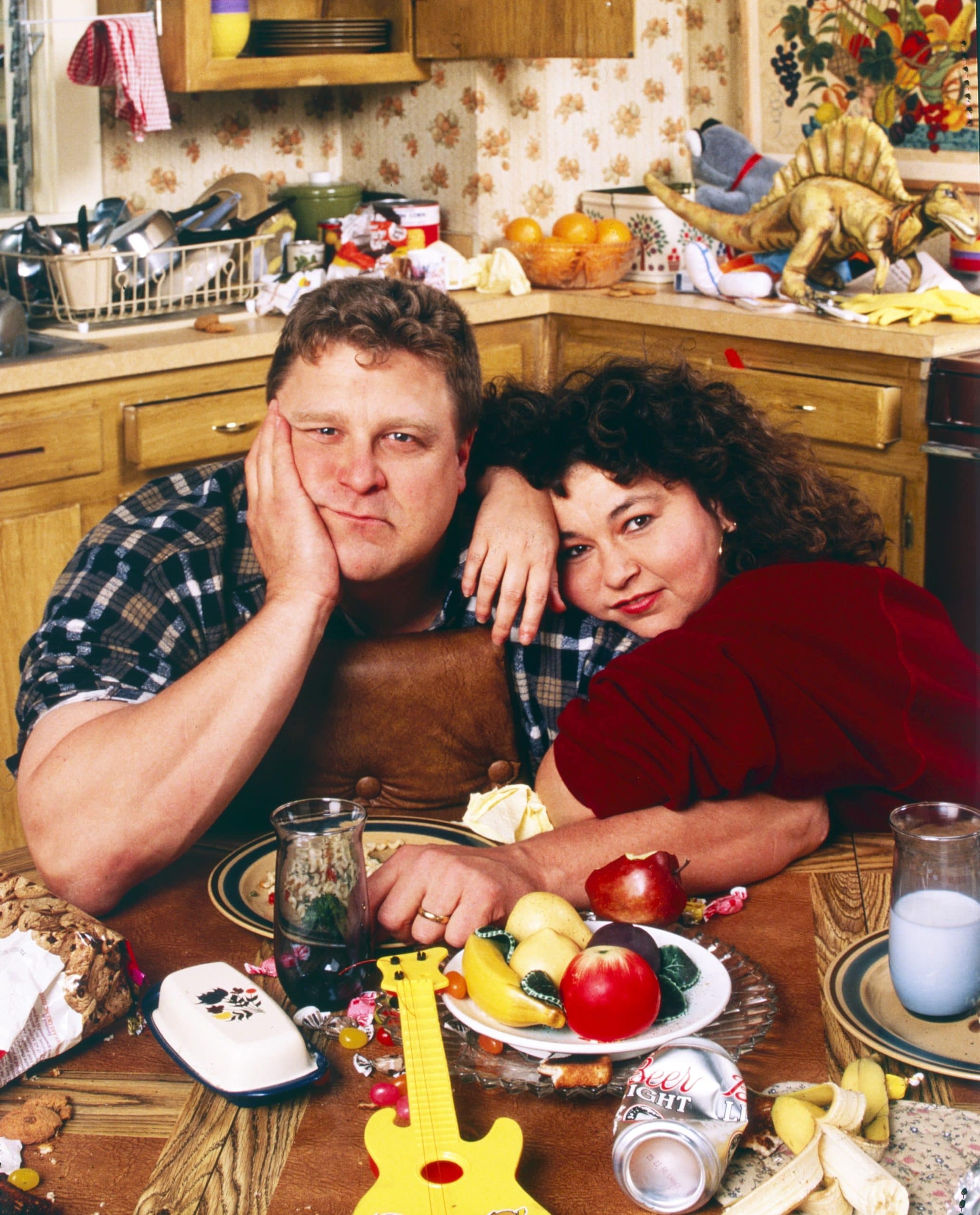 John Goodman, Roseanne Barr