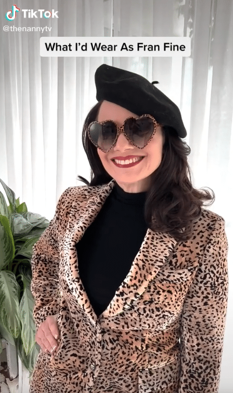 Fran Drescher rewears 'The Nanny' outfits in new video
