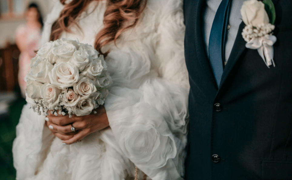 vintage wedding dress