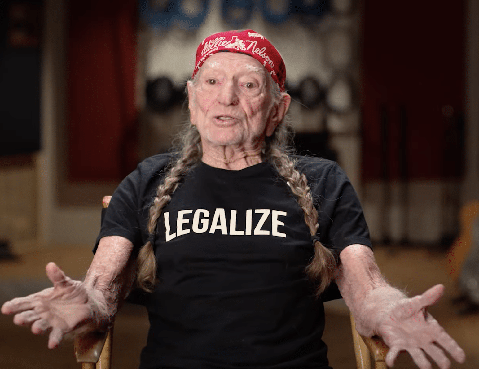 Willie Nelson advocates for the legalization of "Sketchers" in new Super Bowl ad