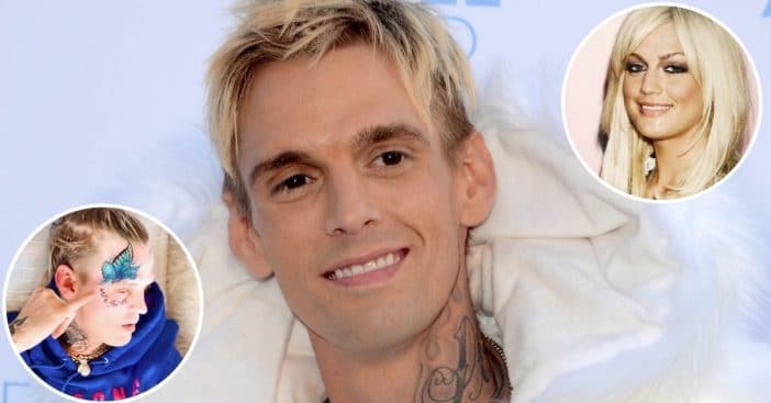 '90s Star Aaron Carter Gets Butterfly Face Tattoo In Honor Of Late Sister