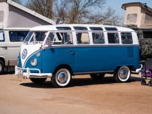 Before the minivan, families drove around in a VW Bus