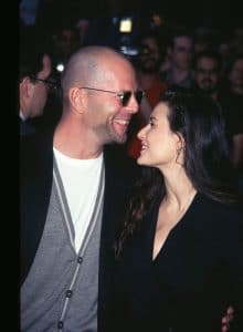 Bruce Willis and Demi Moore