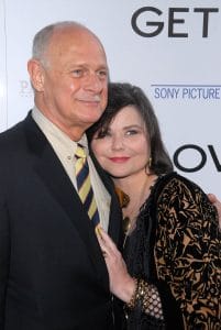 Burke and her husband Gerald McRaney