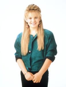 Candace Cameron Bure mastered a specialized technique for recreating DJ's teased bangs as needed