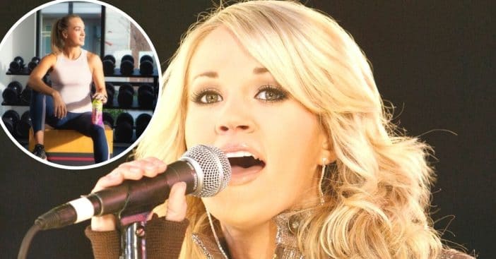 Carrie Underwood divides fans over latest gym photo