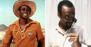 Cleavon Little during and after starting Blazing Saddles