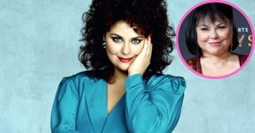 Delta Burke then and now