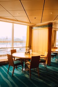 Dining onboard a cruise ship means options
