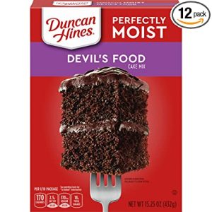 Duncan Hine's boxed chocolate cake mix scored well for its texture, baking experience, and taste