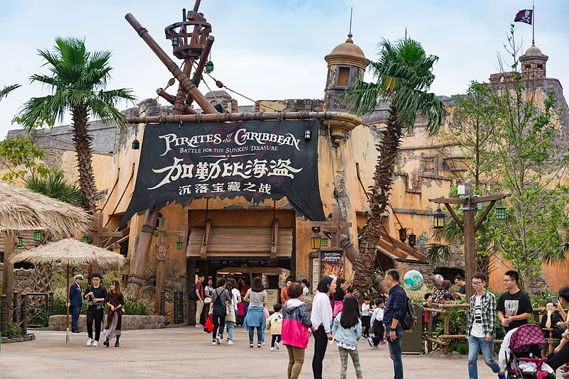 Pirates of the Caribbean ride Disney