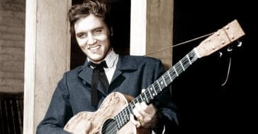Gibson re released Elvis Presleys guitars