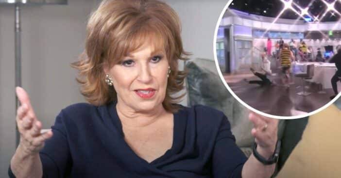 Joy Behar suffers fall on The View