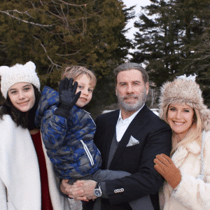 Kelly Preston shares a family photo and wishes John Travolta a happy Father's Day