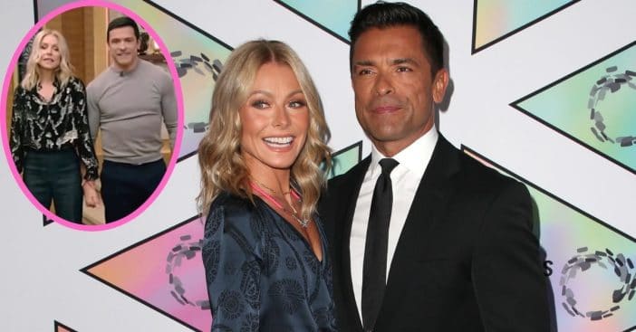 Kelly Ripa and Mark Consuelos have to hold hands in a particular way