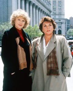 CAGNEY & LACEY: THE RETURN, from left: Sharon Gless, Tyne Daly