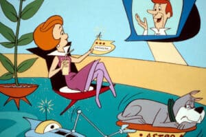 The Jetsons anticipated the way screens would become such a big part of people's lives, but the show's presentation is a more quaint future to look forward to