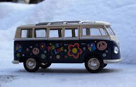 The Microbus was associated with the Hippie movement