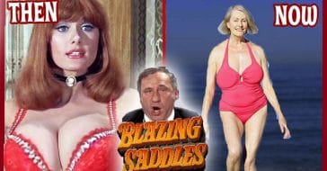 The cast of 'Blazing Saddles' then and now