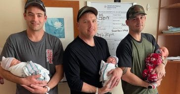 Three firefighters welcomed their new kids into the world within 24 ours of each other