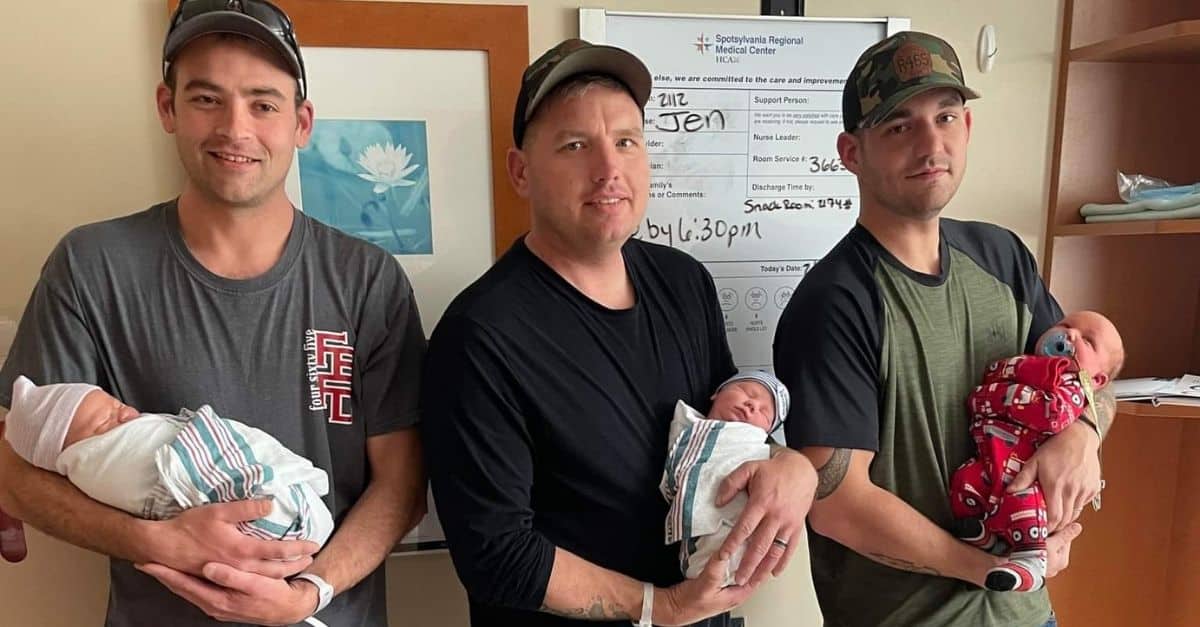 3 Firefighters Become Dads At Same Hospital Within 24 Hours