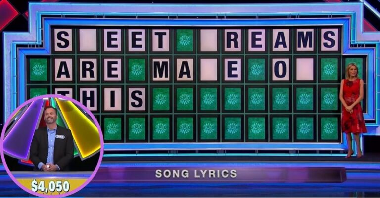  Wheel Of Fortune Contestant s Song Pronunciation Sparks Age Old Lyrics Debate