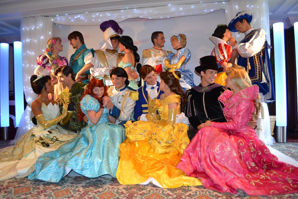 disney princes and princesses