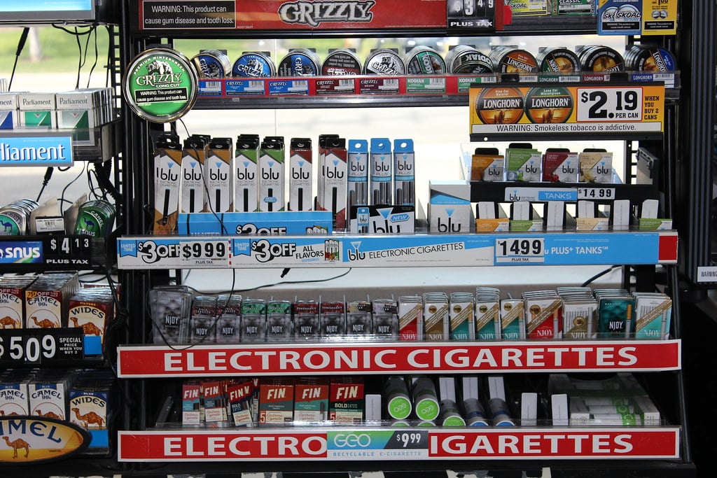 E-cigarette station